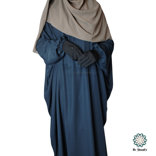 Bisht Abaya - Teal