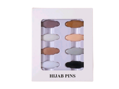 No Snag Hijab Pins - Neutrals