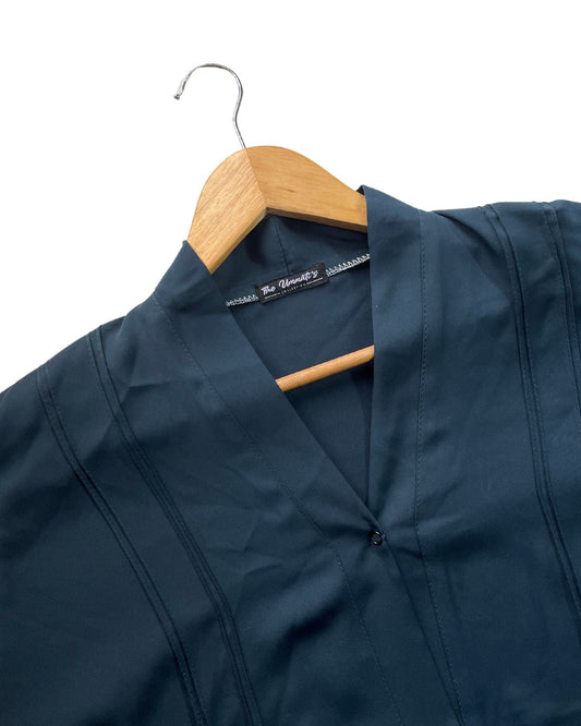 Basic Abaya Bluish Teal - Size 58