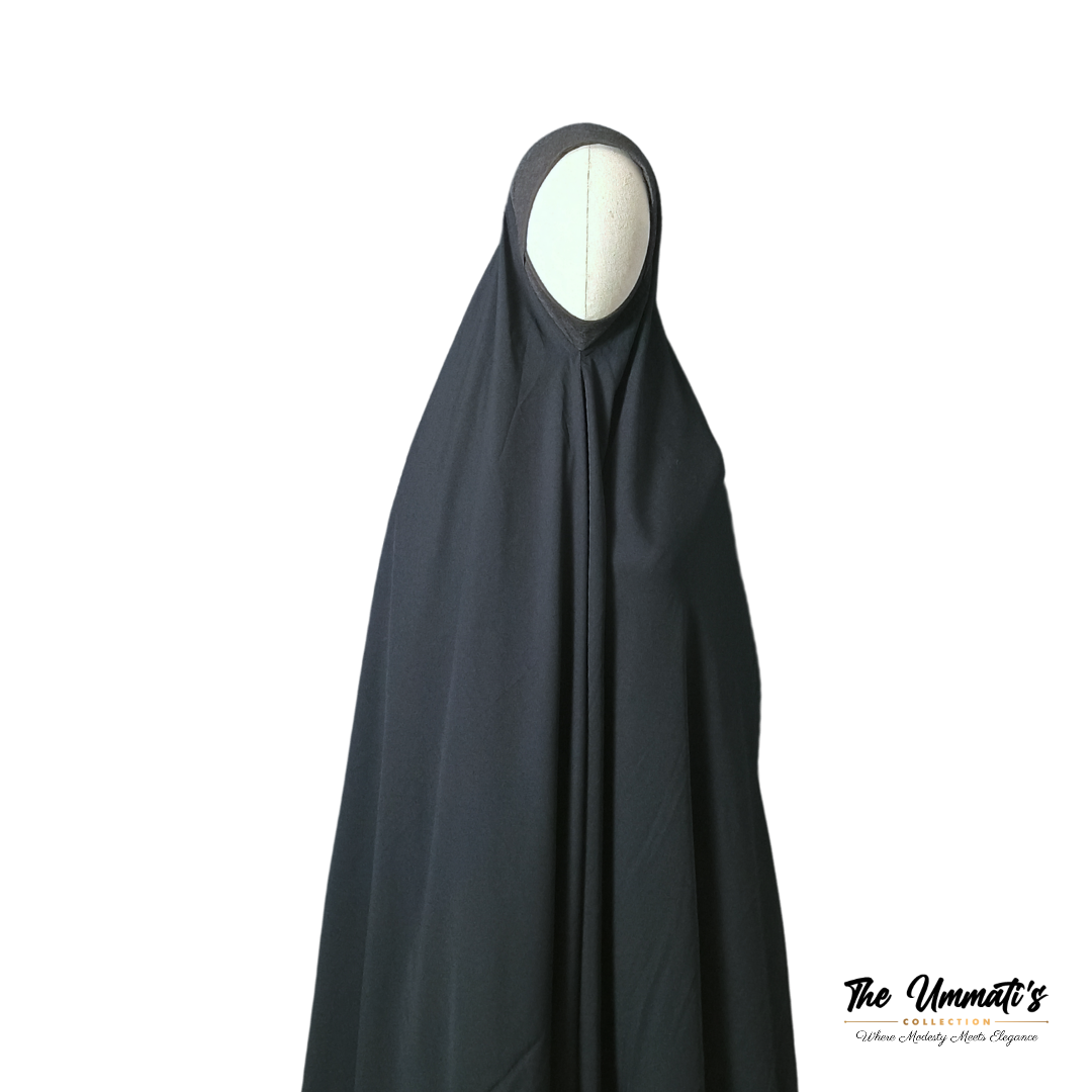 Khadijah Khimar - (Charcoal)
