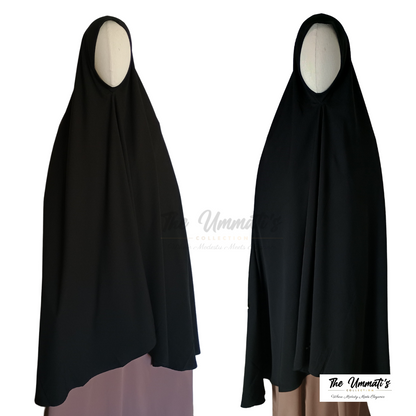 Khadijah Khimar - (Black)