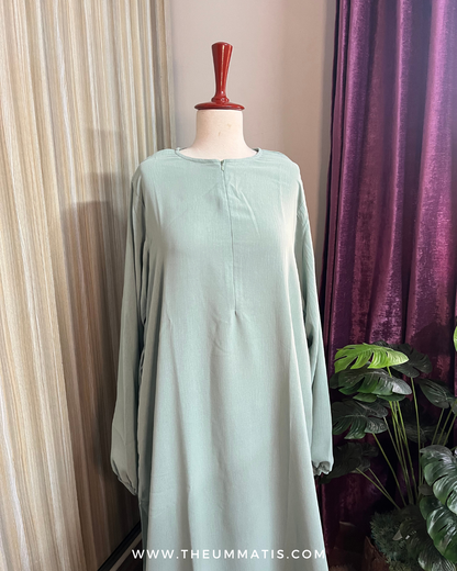 Abaya Haadia- (Mint)