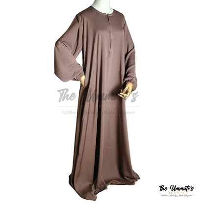 Abaya Amal - (Mocha)