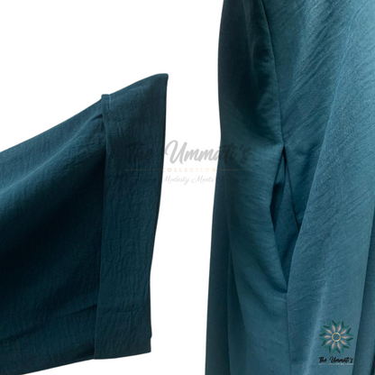 Abaya Arwah - (Teal)