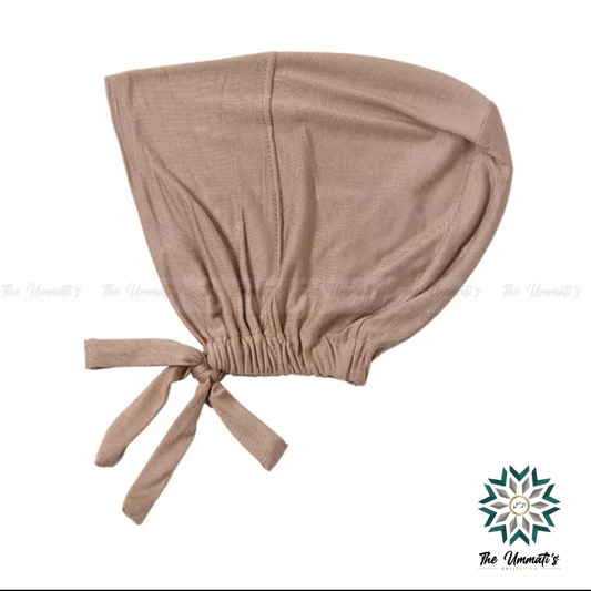 Tie Back Hijab Undercap - Dusty Rose