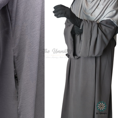 Abaya Arwah - (Dark Gray)