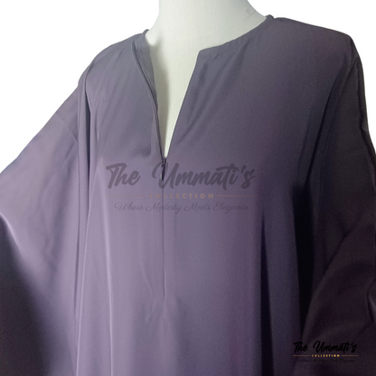 Bisht Abaya - Lavender