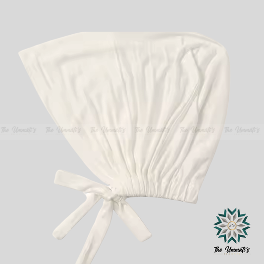 Tie Back Hijab Undercap - Ivory