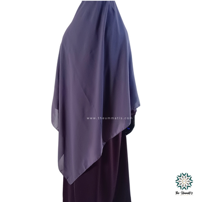 Abaya Amal - (Plum)