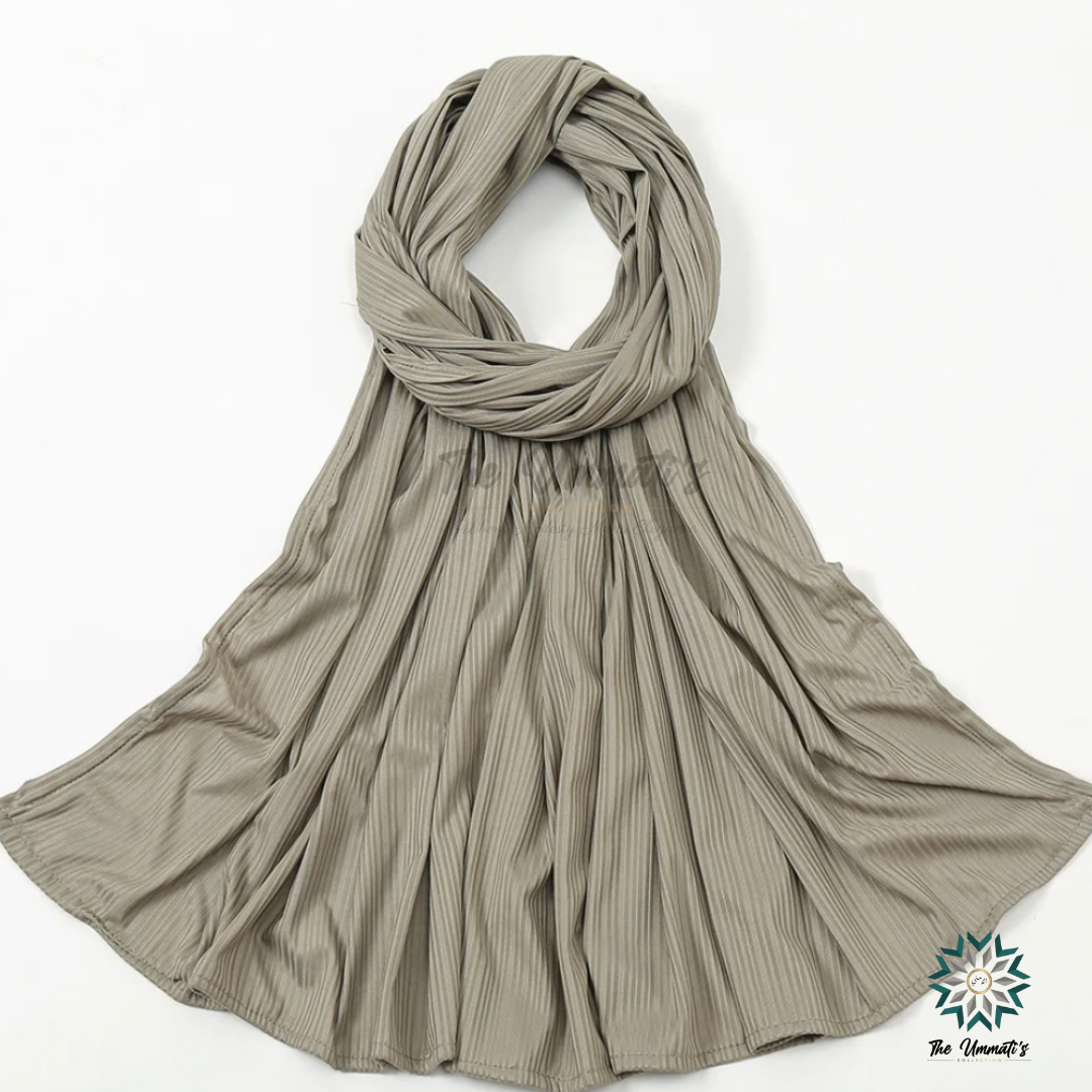 Ribbed Jersey Hijab - Mint