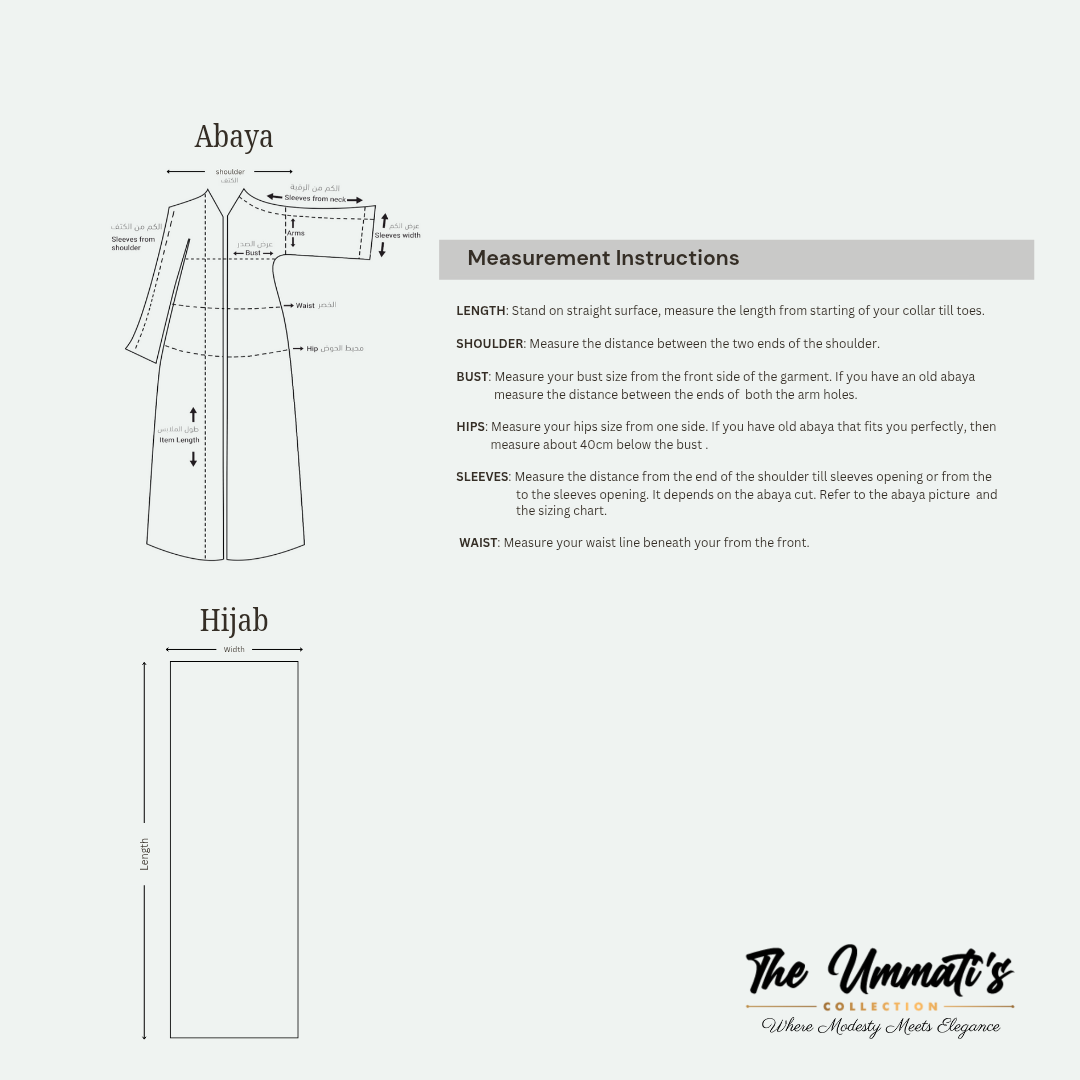 Abaya Hareerah - (Sandy Taupe)