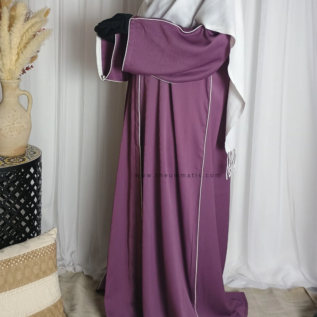 Abaya Hannah - (Grape)