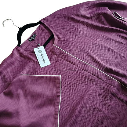 Abaya Hannah - (Grape)