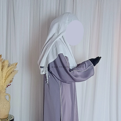 Abaya Hannah - (Lavender)