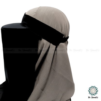 Hajj & Umrah Niqab - Black