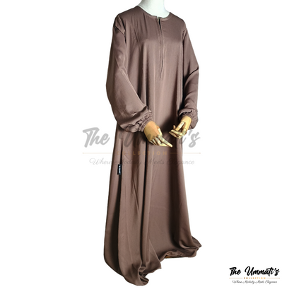 Abaya Amal - (Mocha)