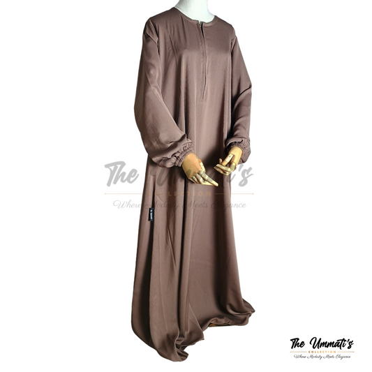 Abaya Amal - (Mocha)