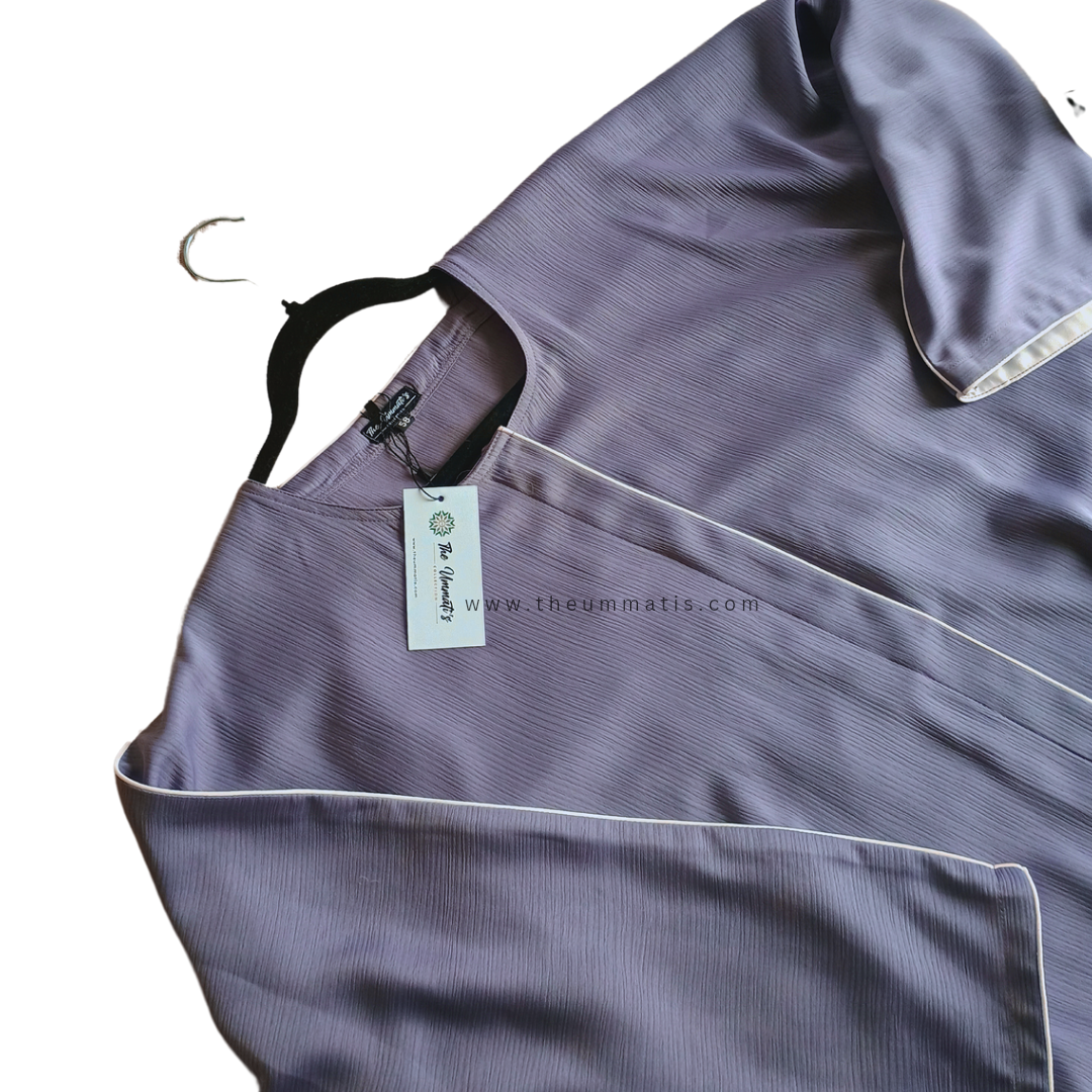 Abaya Hannah - (Lavender)
