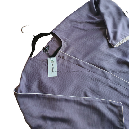 Abaya Hannah - (Lavender)