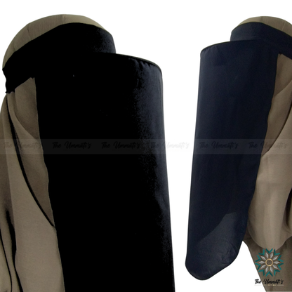 Hajj & Umrah Niqab - Black