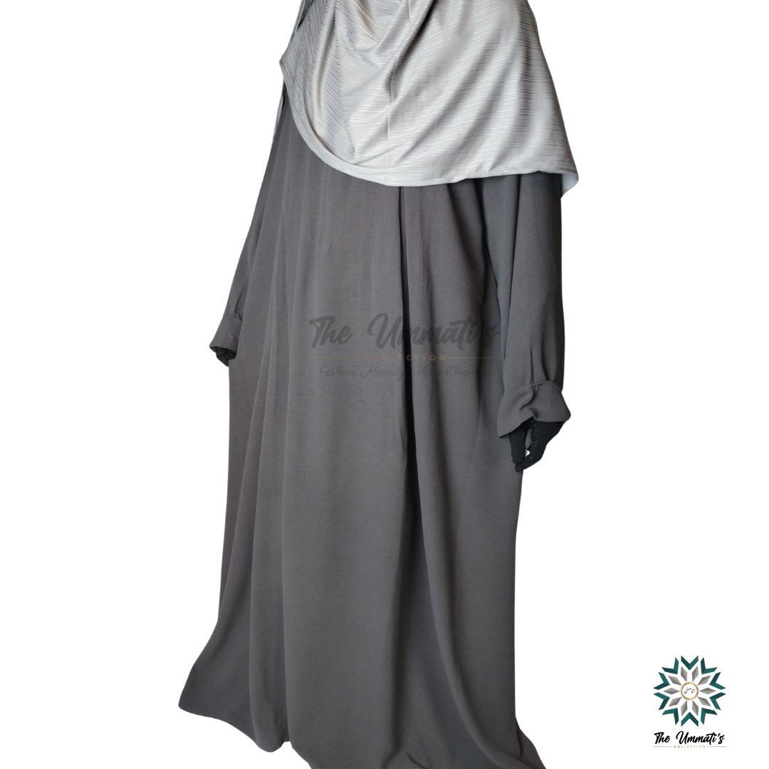 Abaya Arwah - (Dark Gray)