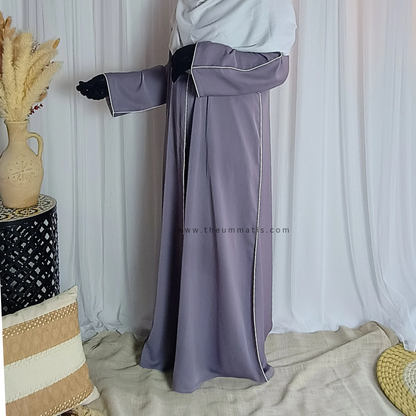 Abaya Hannah - (Lavender)