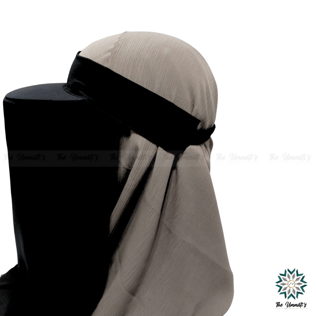 Hajj & Umrah Niqab - Black