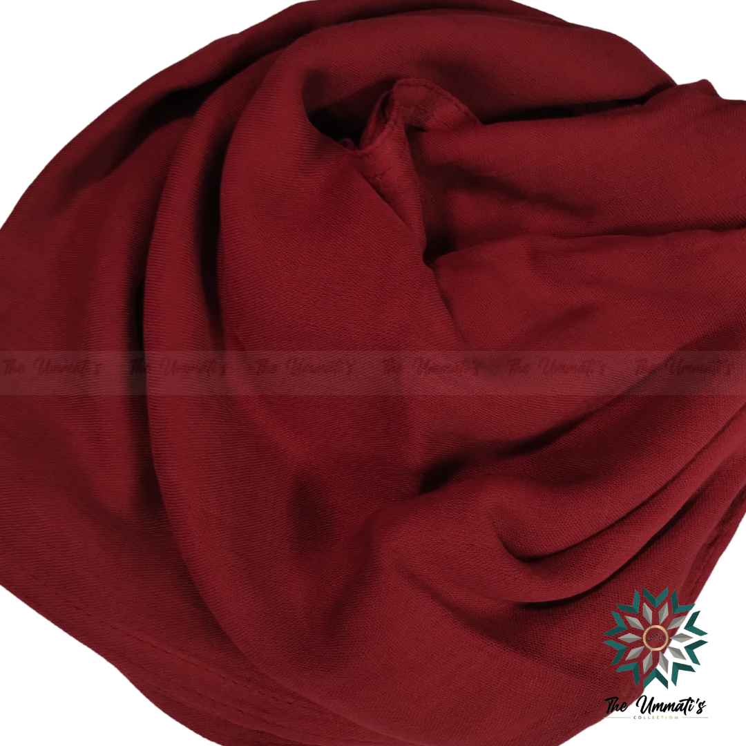 Premium Modal Hijab - Scarlet