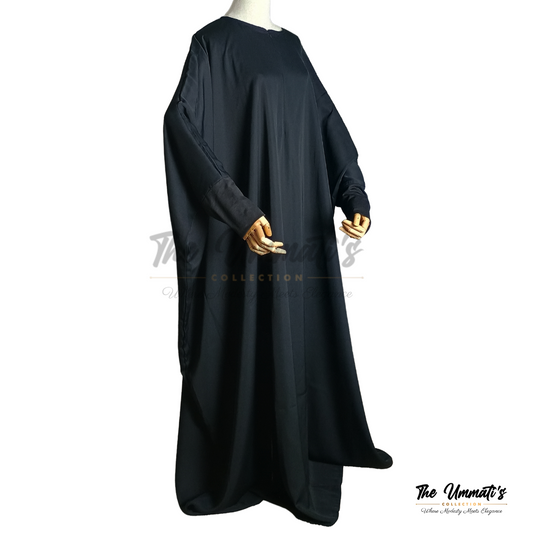 Bisht Abaya - Black