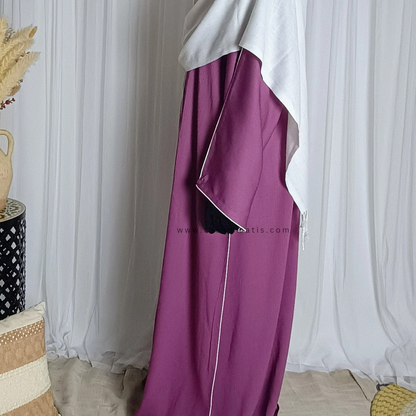 Abaya Hannah - (Grape)