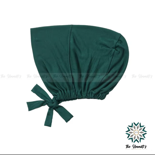 Tie Back Hijab Undercap - Forest