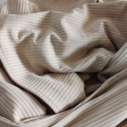 Ribbed Jersey Hijab - Nude