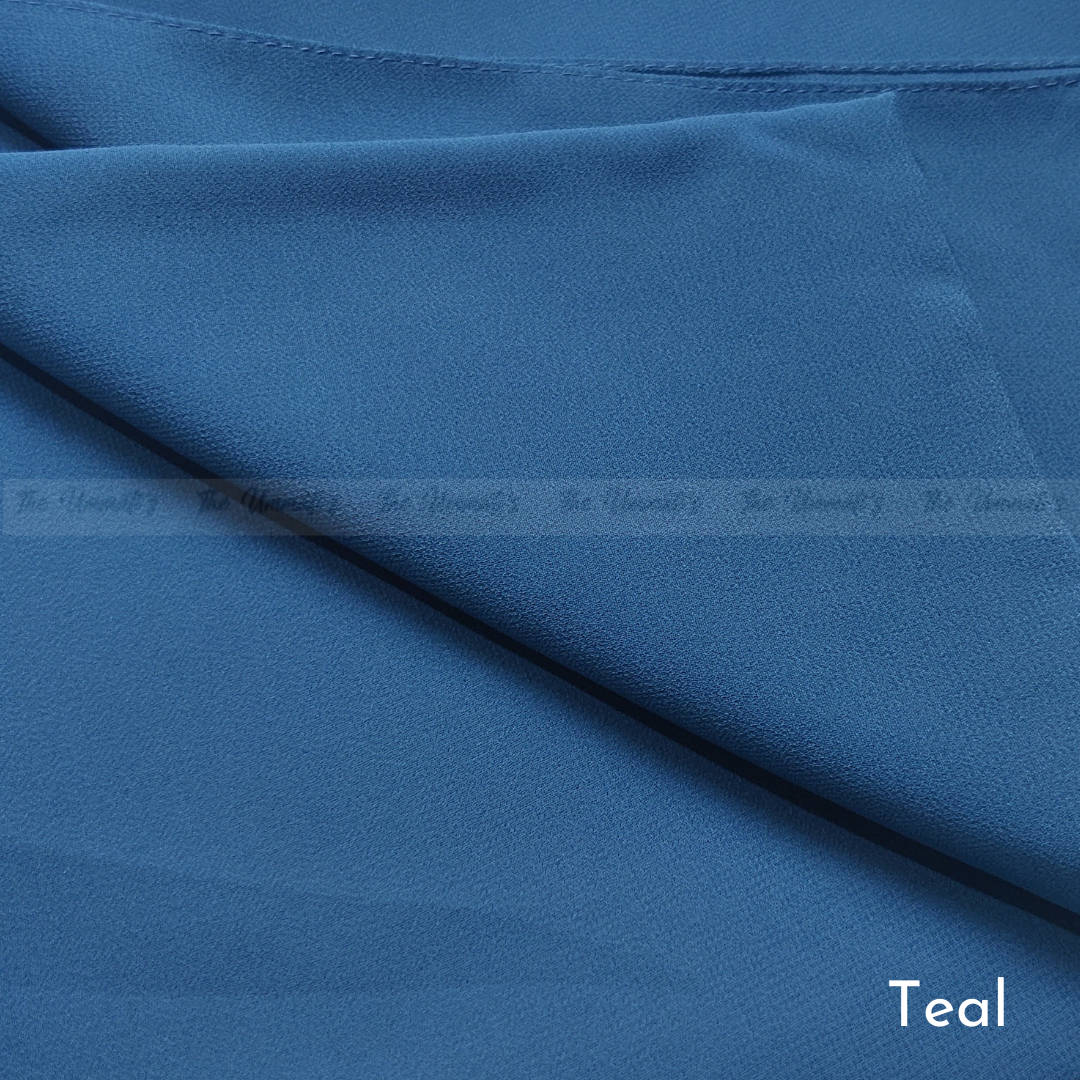 Classic Chiffon Hijab - Teal