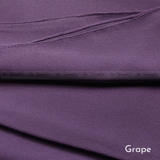 Classic Chiffon Hijab - Grape