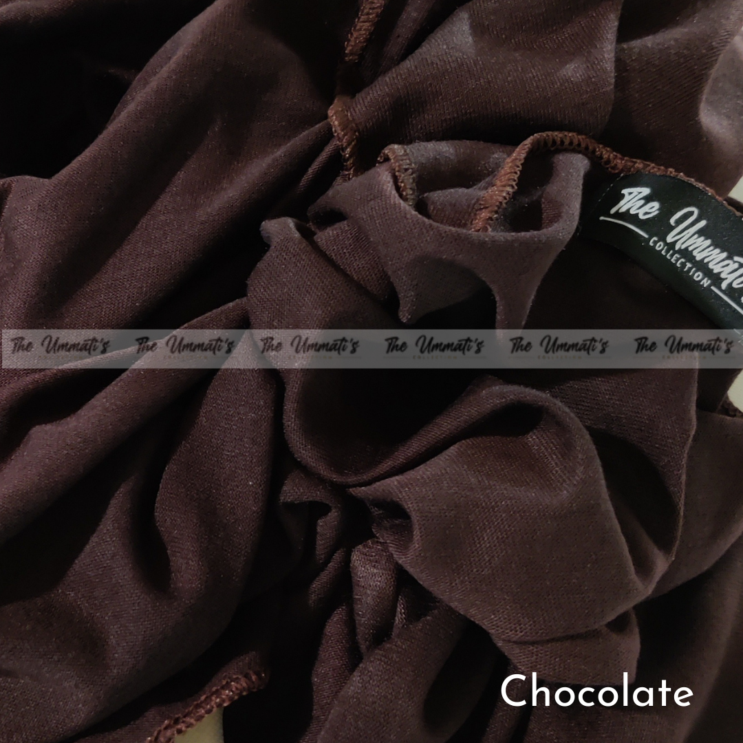 Everyday Jersey Hijab - Chocolate