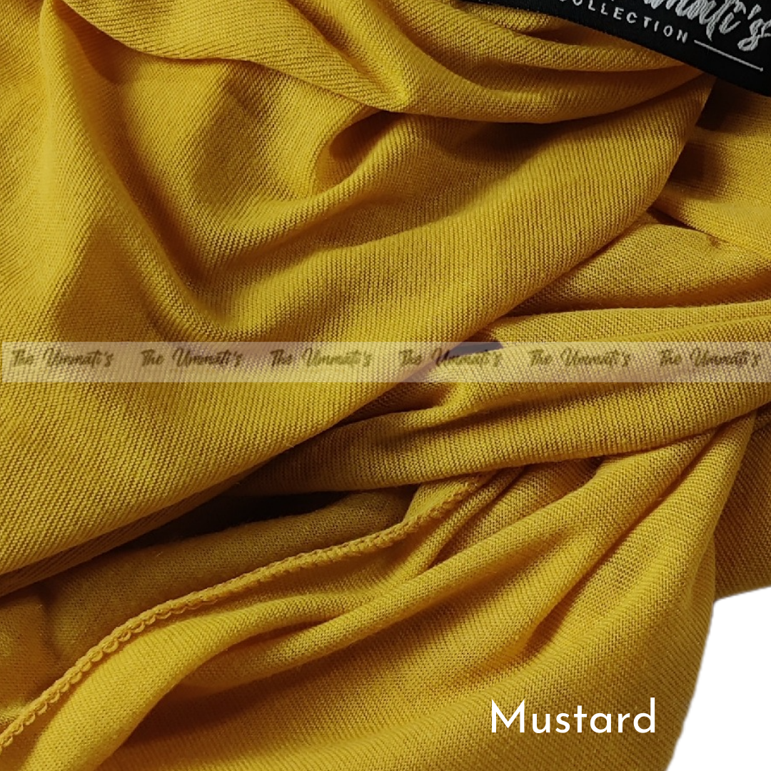 Everyday Jersey Hijab - Mustard
