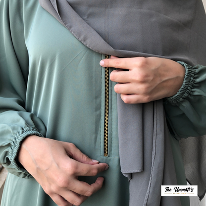Abaya Amal Size 58 - (Sage)