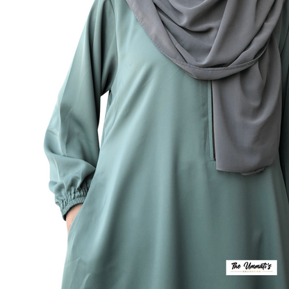 Abaya Amal Size 58 - (Sage)