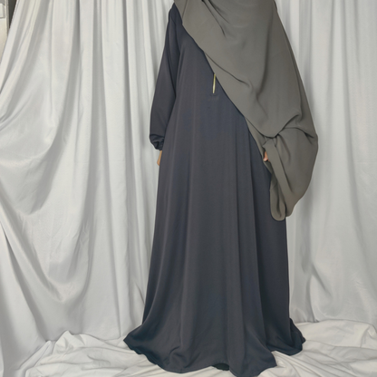 Abaya Amal - (Graphite)