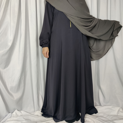 Abaya Amal - (Graphite)