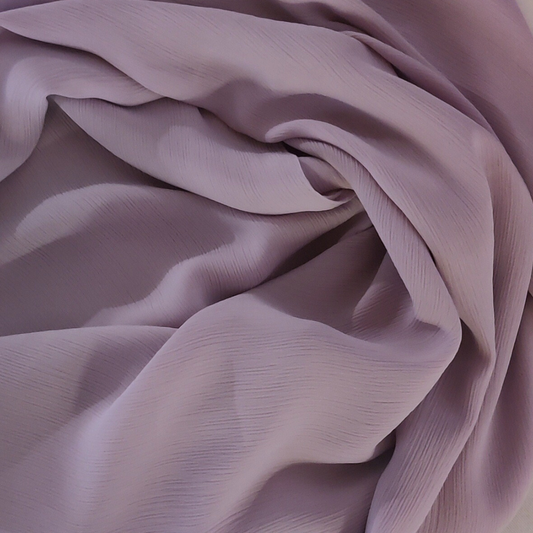 Crinkle Chiffon Hijab - Lavender