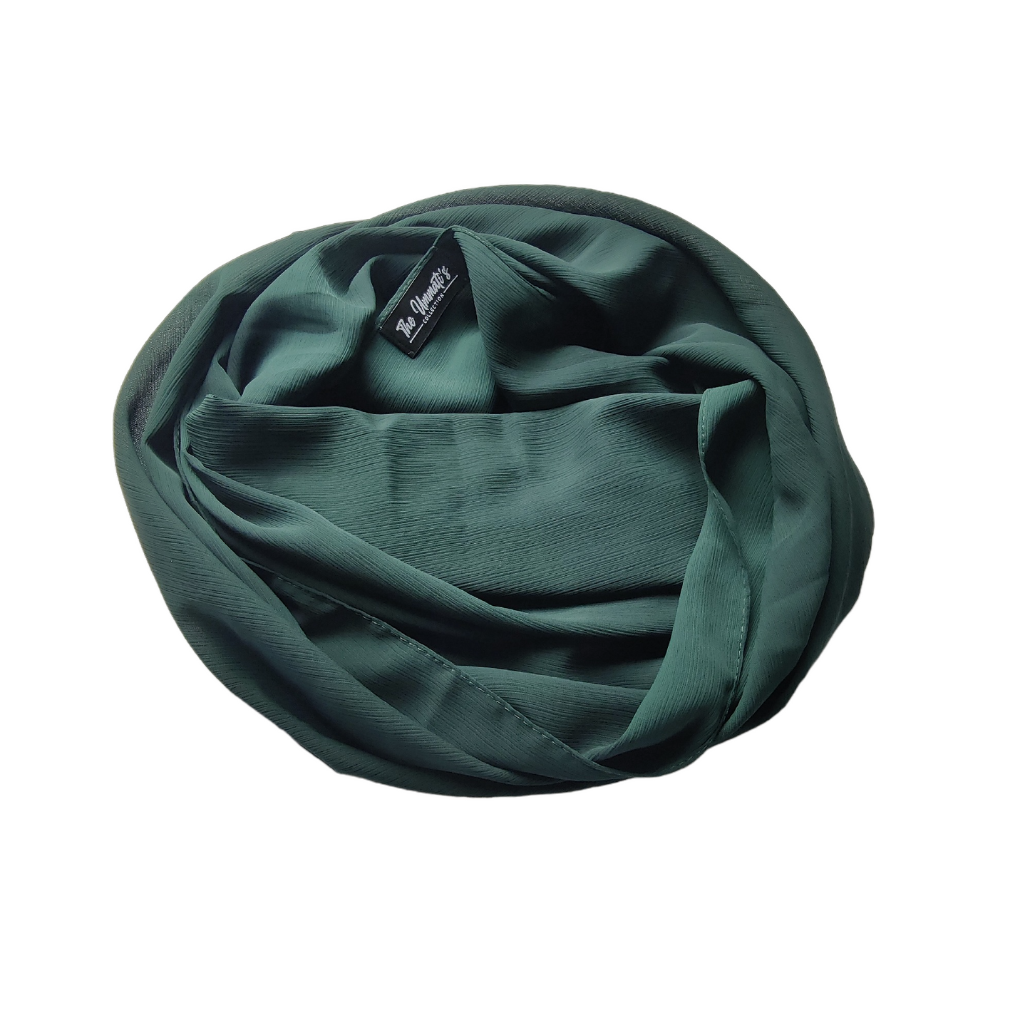Crinkle Chiffon Hijab - Emerald