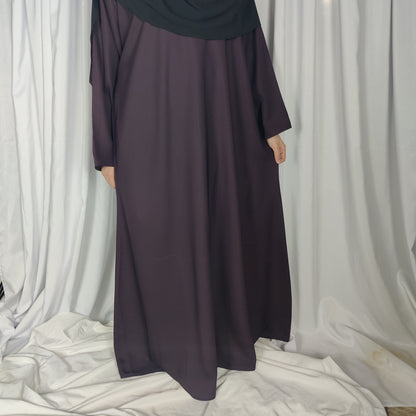 Abaya Hareerah - (Deep Purple)