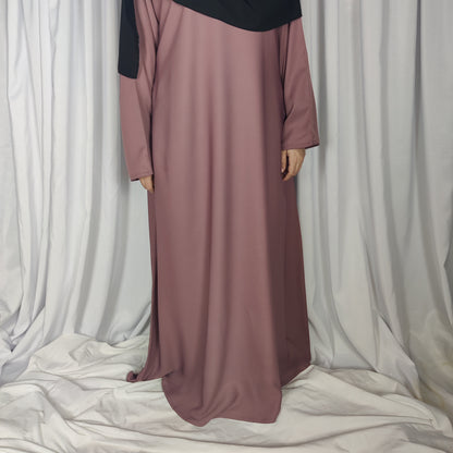 Abaya Hareerah - (Rose)