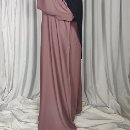 Abaya Hareerah - (Rose)