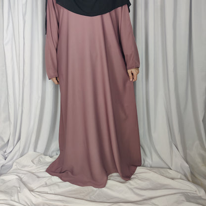 Abaya Hareerah - (Rose)