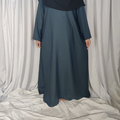 Abaya Hareerah - (Teal)