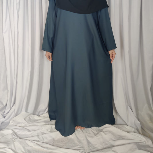 Abaya Hareerah - (Teal)