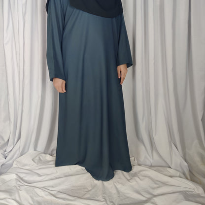 Abaya Hareerah - (Teal)
