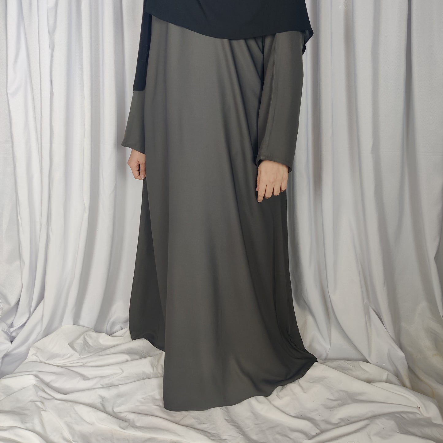Abaya Hareerah - (Taupe)